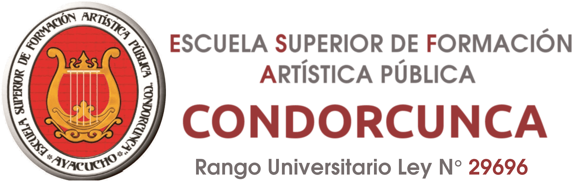 Logo de Escuela Superior de Formación Artística Pública Condorcunca de Ayacucho